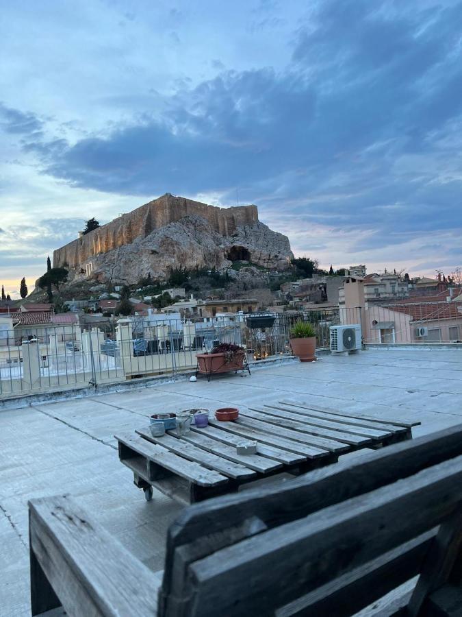Plaka With Acropolis Rooftop View Access Афины Экстерьер фото