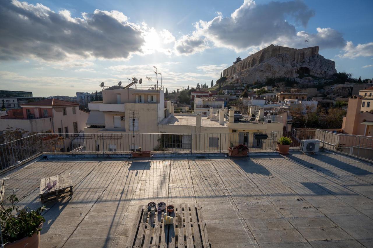 Plaka With Acropolis Rooftop View Access Афины Экстерьер фото